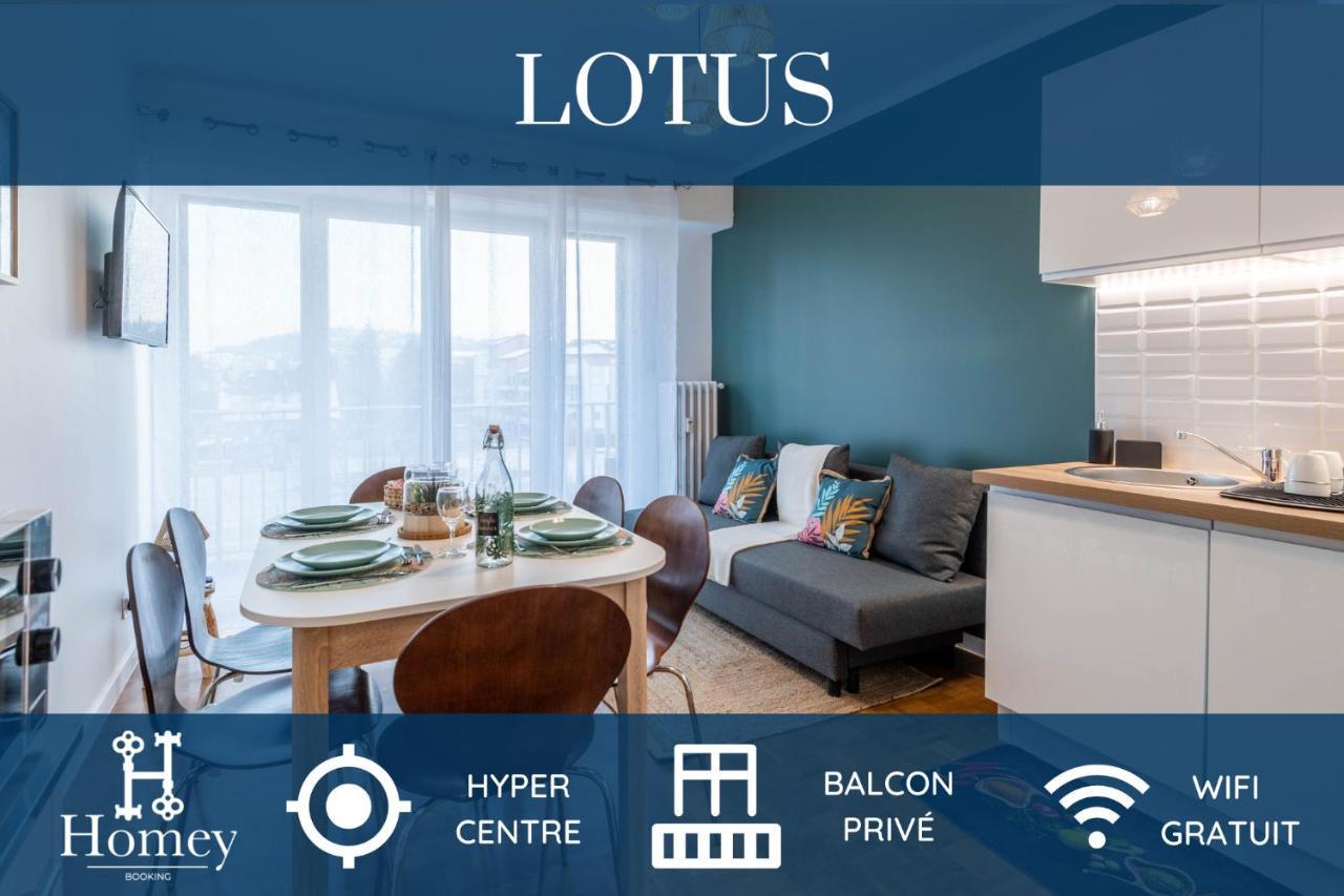 Homey Lotus Centre / Proche Gare Avec Acces A Geneve Annemasse Kültér fotó